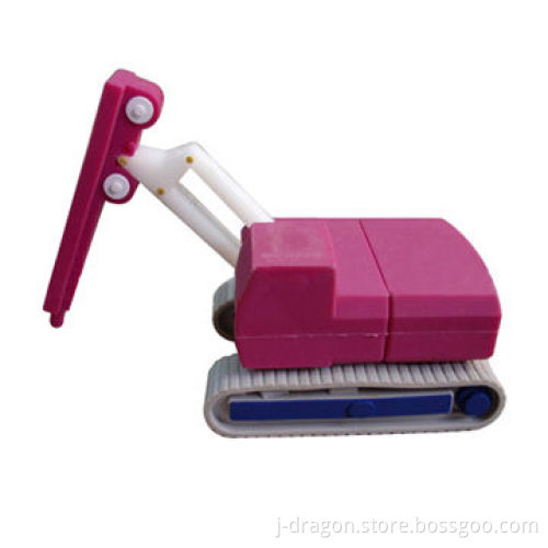 PVC 3D Excavators USB Flash Drive
